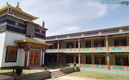 Gompa monastery, Sharabai, Bhuntar, Kullu 