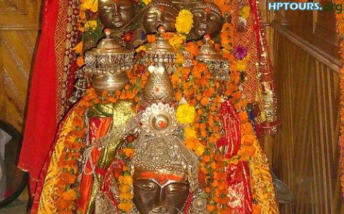 Maa Naina Devi at Naina Devi Temple, Manikaran, Parvati Valley, Kullu, Himachal