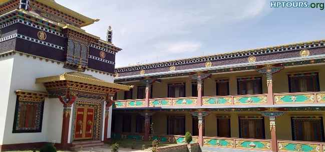 Gompa monastery, Sharabai, Bhuntar, Kullu 